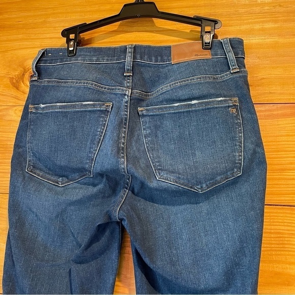 Madewell 10” High Rise Button Fly Skinny Jeans in Hanna Wash 28 - Picture 9 of 15